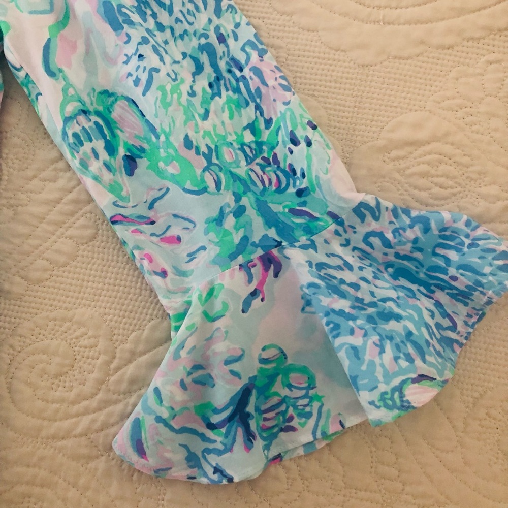 Lilly Pulitzer Willa Flounce Top - Picture 7 of 7